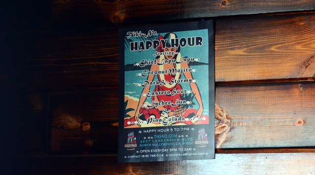 Tiki No Happy Hour