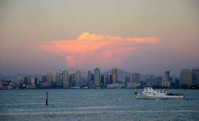 View of San Diego from the Bali Hai