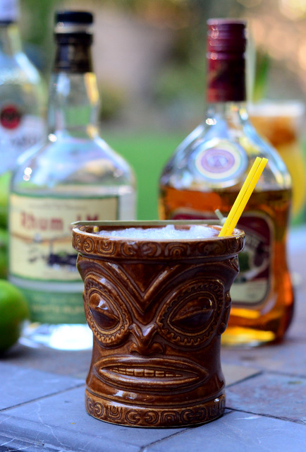 Trader Vic's Mai Tai in a Tiki Mug