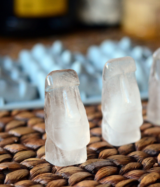 Stone Cold Ice Cubes for Tiki Drins