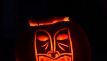 Carving Pumpkins with a Tiki Twist