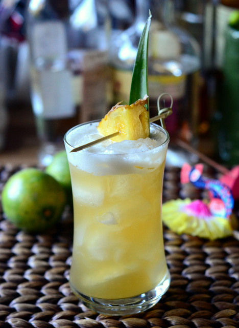 Yellow Bird Tiki Cocktail