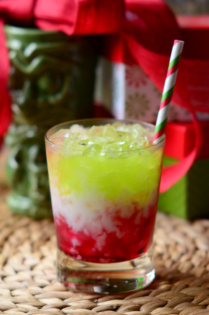 Island Holiday - A Christmas Tiki Cocktail