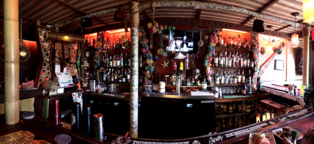 Panoramic Shot of The VenTiki Bar