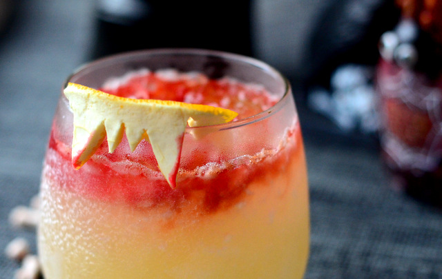 Vampire's Fang garnish