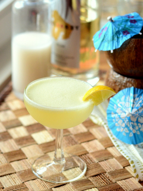 Not Another Piña Colada, a shaken tiki cocktail