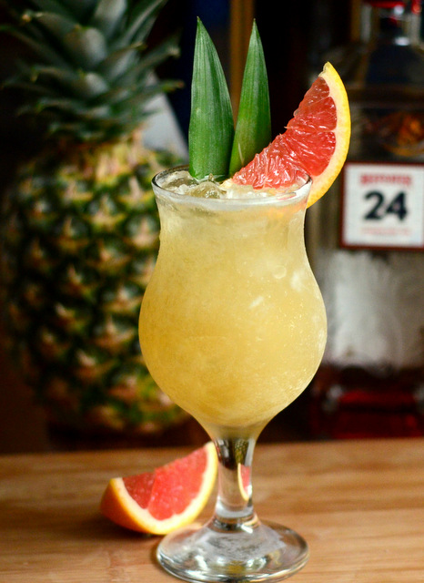 Queen's Holiday, a tiki cocktail