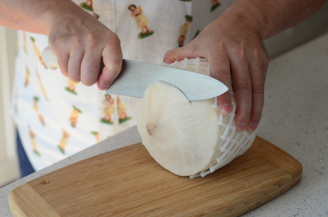 How to Open a Young Coconut