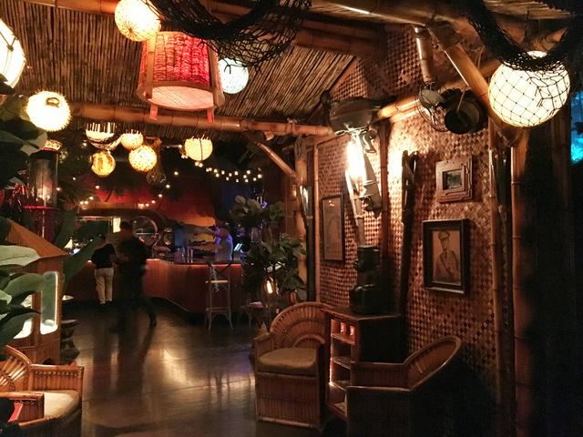 Inside Pacific Seas Tiki Bar