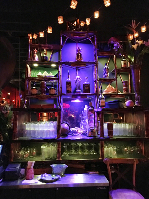 Inside Pacific Seas Tiki Bar