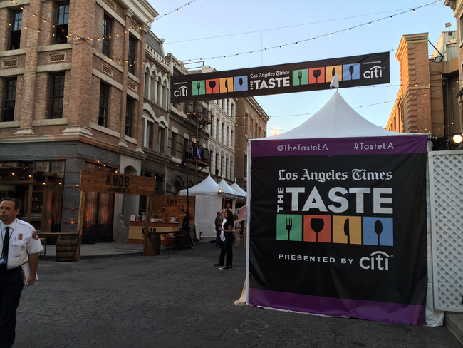 Tasting at LA Times The Taste