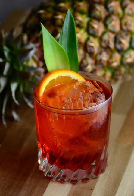 Pineapple-Infused Negroni